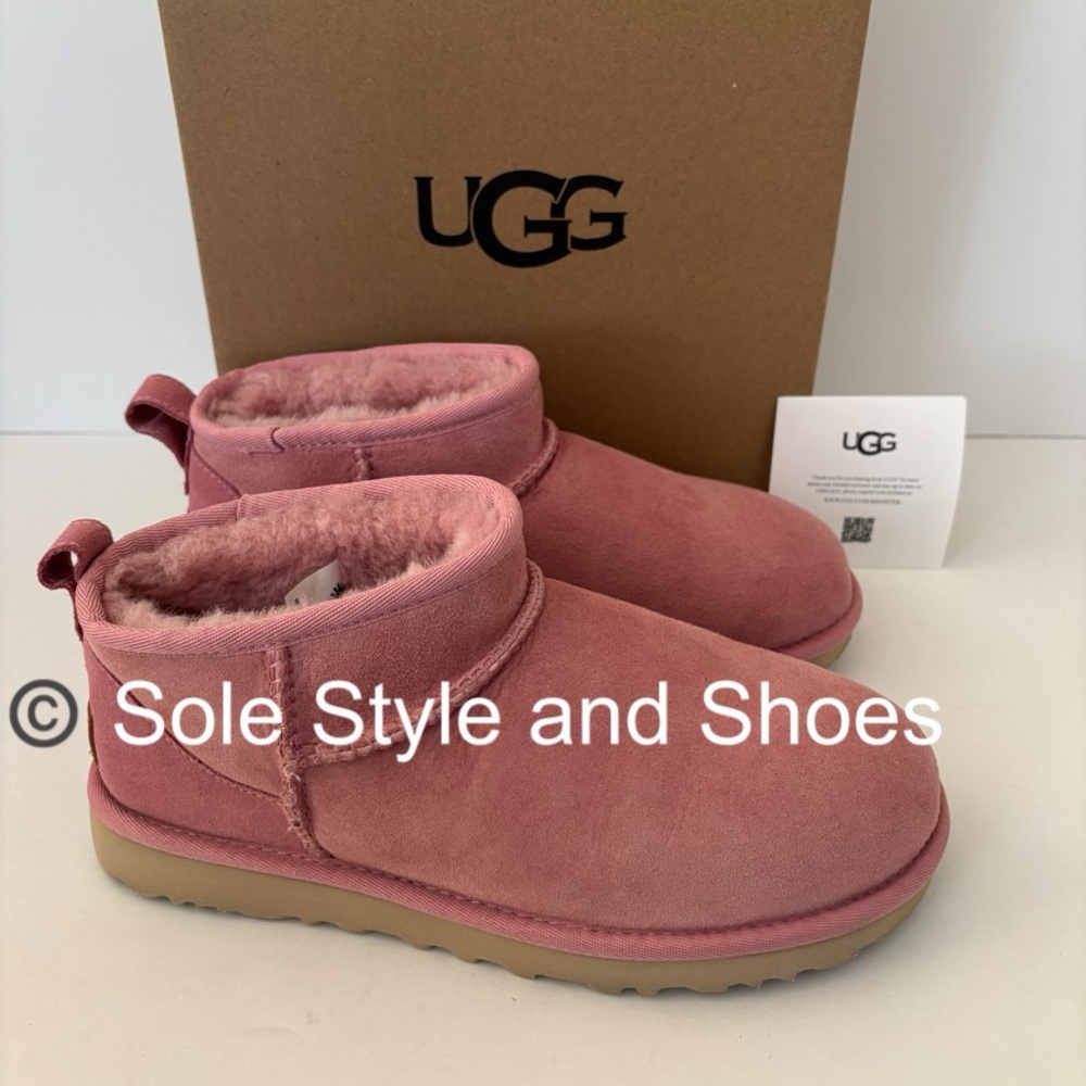 UGG Classic Ultra Mini Boots Horizon Pink 7
